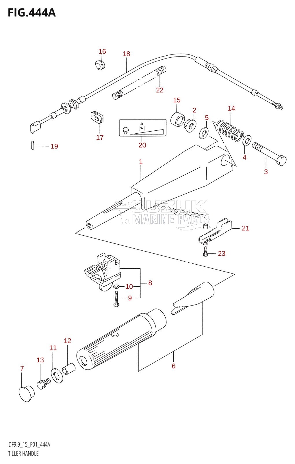 TILLER HANDLE (K4)