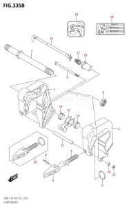 DF9.9A From 00994F-510001 (P03)  2015 drawing CLAMP BRACKET (DF8AR:P03)