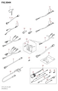 DF175ZG From 17502Z-410001 (E01 E40)  2014 drawing OPT:METER (3) (DF175ZG:E40)