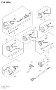 DF250Z From 25003Z-240001 (E11 E40)  2022 drawing OPT:METER