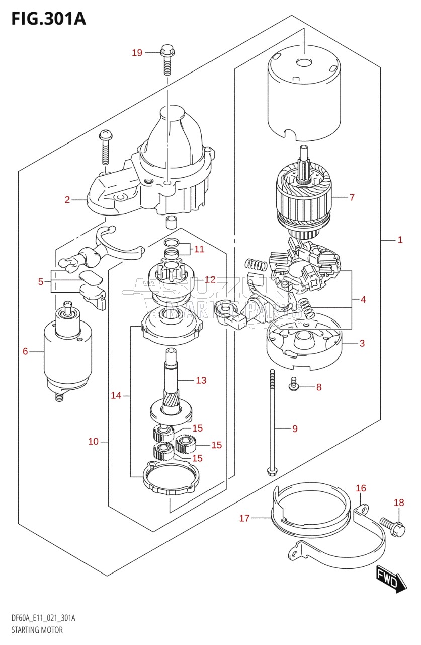 STARTING MOTOR