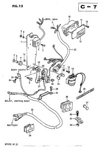 DT75 From 07501-504157 ()  1985 drawing ELECTRICAL (1)