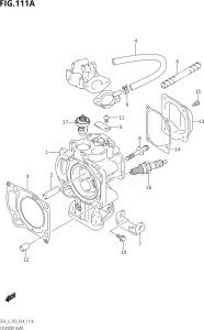 00402F-410001 (2014) 4hp P03-U.S.A (DF4) DF4 drawing CYLINDER HEAD (DF4:P03)