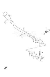 DF 2.5 drawing Clutch Lever