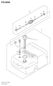 DF20A From 02002F-310001 (P01 P40)  2013 drawing OPT:FUEL TANK