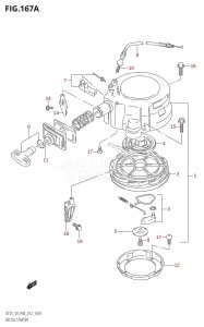 DT25 From 02503K-210001 (P36-)  2012 drawing RECOIL STARTER (DT25K:P36)