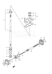 Outboard DF 20A drawing Transmission