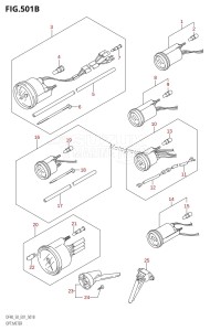 DF40 From 04001F-371001 (E01 E11)  2003 drawing OPT:METER (K5,K6,K7)