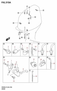 DF350A From 35001F-040001 (E01 E03  -)  2020 drawing SENSOR (DF350A,DF325A,DF300B)