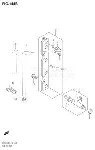 DF80A From 08002F-410001 (E01 E40)  2014 drawing FUEL INJECTOR (DF70A:E40)