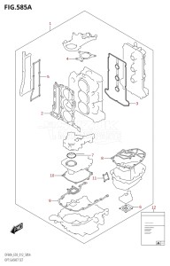 06002F-210001 (2012) 60hp E03-USA (DF60A) DF60A drawing OPT:GASKET SET