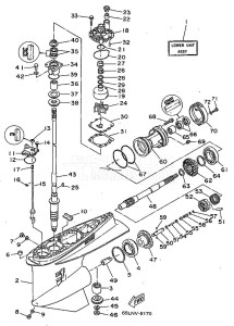 250B drawing PROPELLER-HOUSING-AND-TRANSMISSION