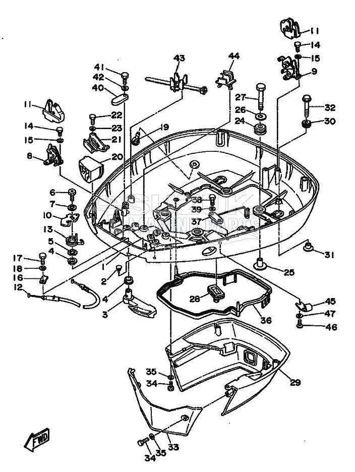 BOTTOM-COWLING