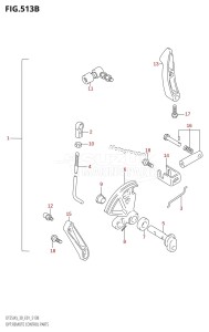 DT30 From 03001-980001 ()  2009 drawing OPT:REMOTE CONTROL PARTS (DT25K:E13)