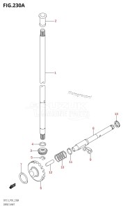 DF2.5 From 00251F-680001 (P03 P01)  2006 drawing DRIVE SHAFT