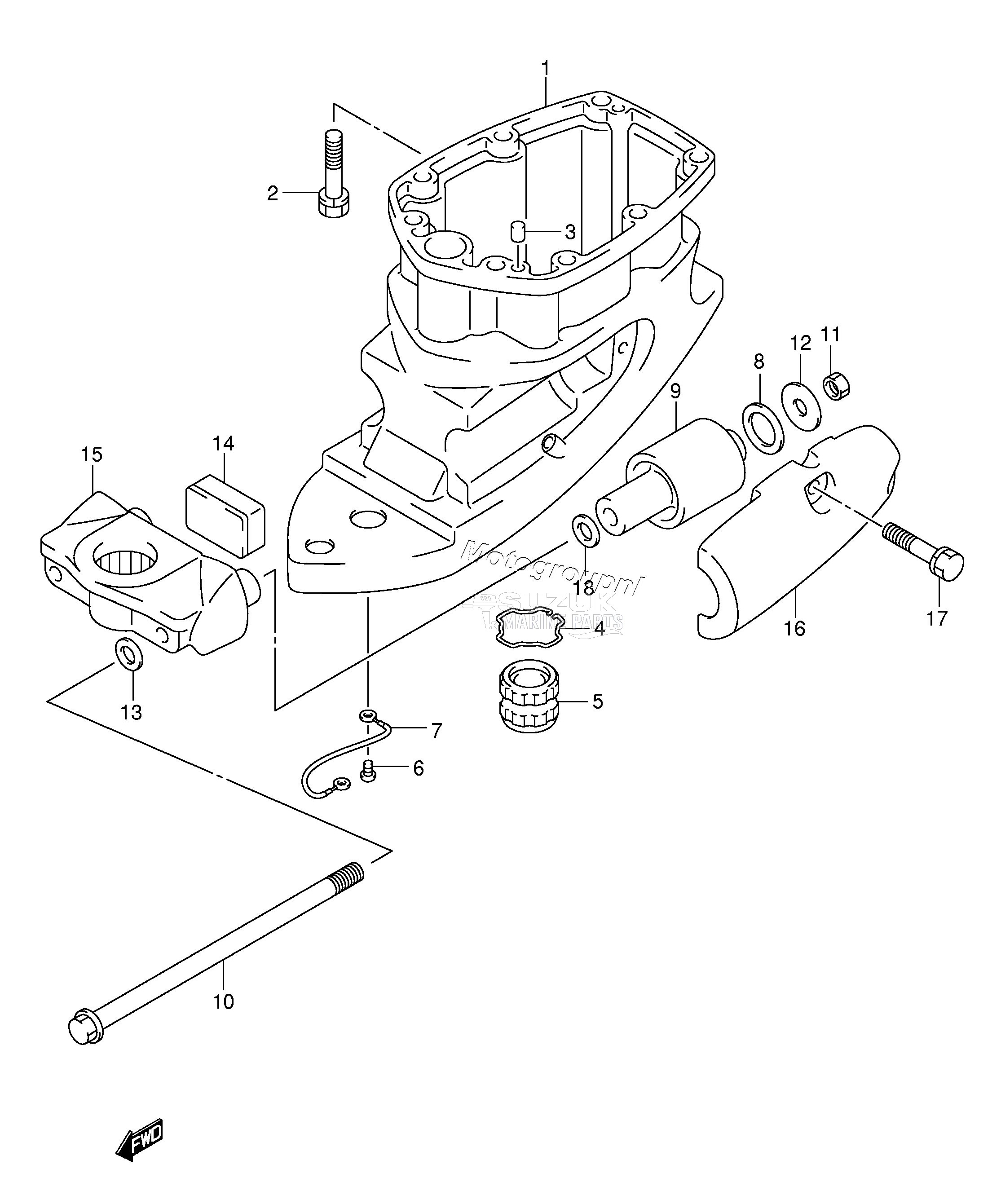 DRIVE SHAFT HOUSING