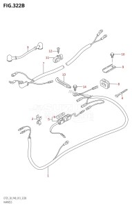 DT25 From 02503K-310001 (P36-)  2013 drawing HARNESS (DT30:P40)