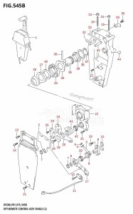 DF9.9B From 00995F-510001 (P01)  2015 drawing OPT:REMOTE CONTROL ASSY SINGLE (2) (DF9.9BR:P01)