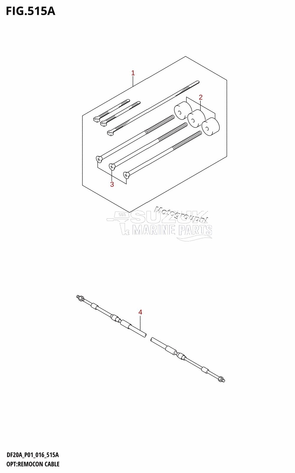 OPT:REMOCON CABLE (DF9.9B:P01)