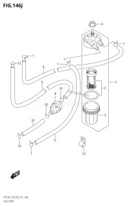 DT9.9A From 00993K-710001 (P36 P40)  2017 drawing FUEL PUMP (DT15AK:P36)