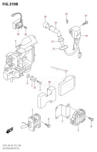 DF30A From 03003F-140001 (P01)  2021 drawing RECTIFIER /​ IGNITION COIL (DF25AR,DF25AT,DF25ATH)