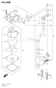 DF100A From 10003F-810001 (E11)  2018 drawing WATER PUMP (E40)