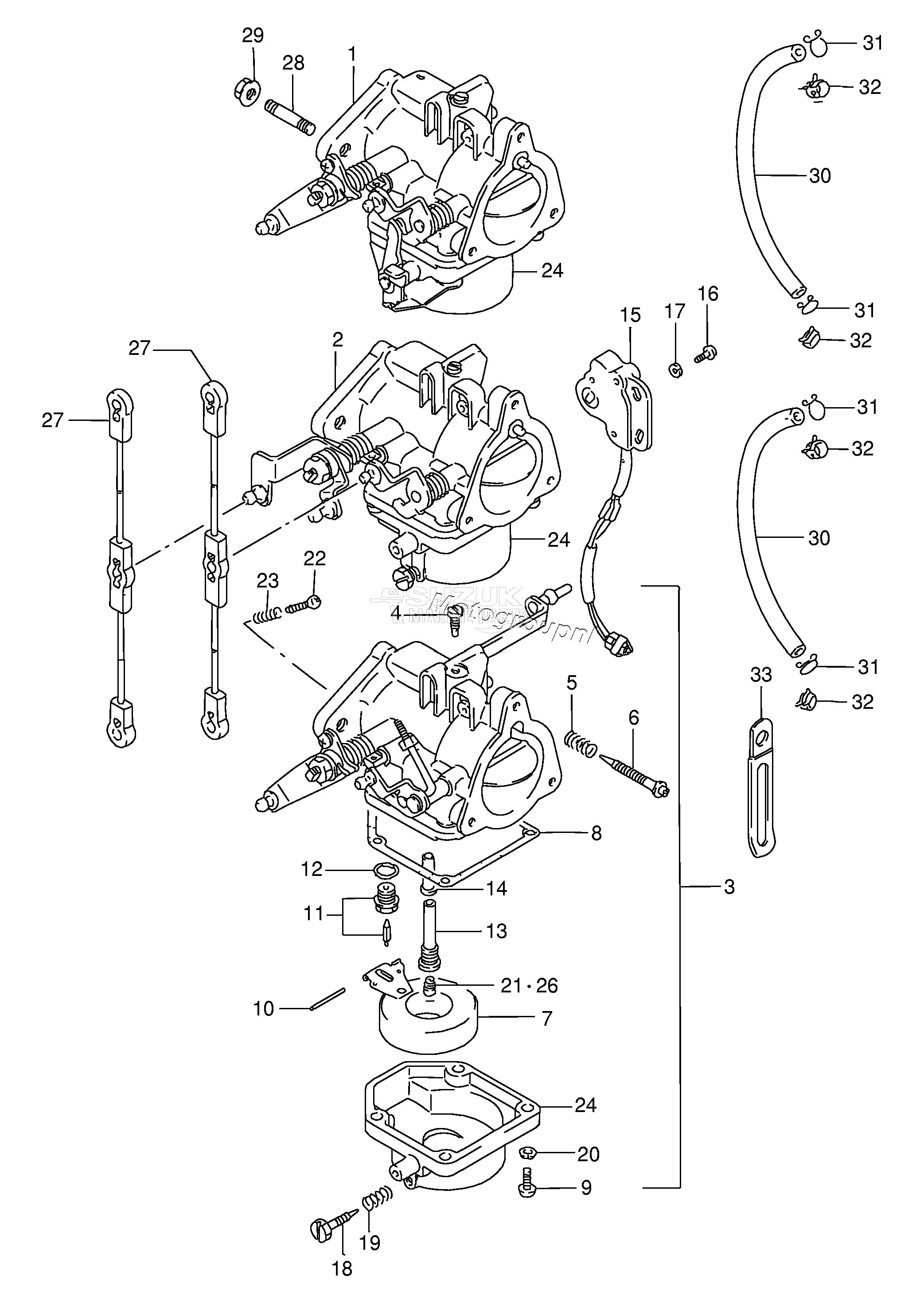 CARBURETOR (DT55)