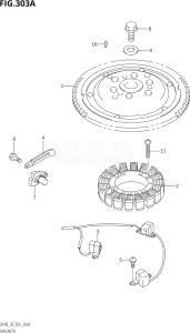 04002F-010001 (2010) 40hp E03-USA (DF40QHK10  DF40TK10) DF40 drawing MAGNETO (X,Y)