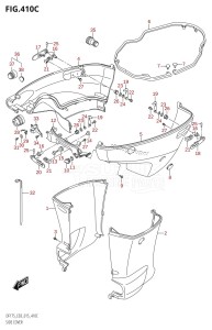 DF150ZG From 15002Z-510001 (E03)  2015 drawing SIDE COVER (DF150Z:E03)