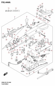 DF90A From 09003F-810001 (E01 E40)  2018 drawing TILLER HANDLE (DF70ATH,DF90ATH)