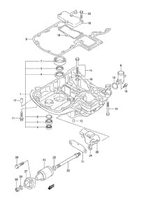 DF 115A drawing Engine Holder