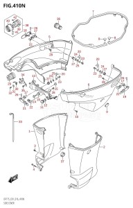 DF175TG From 17502F-610001 (E01 E40)  2016 drawing SIDE COVER (DF175Z:E01)