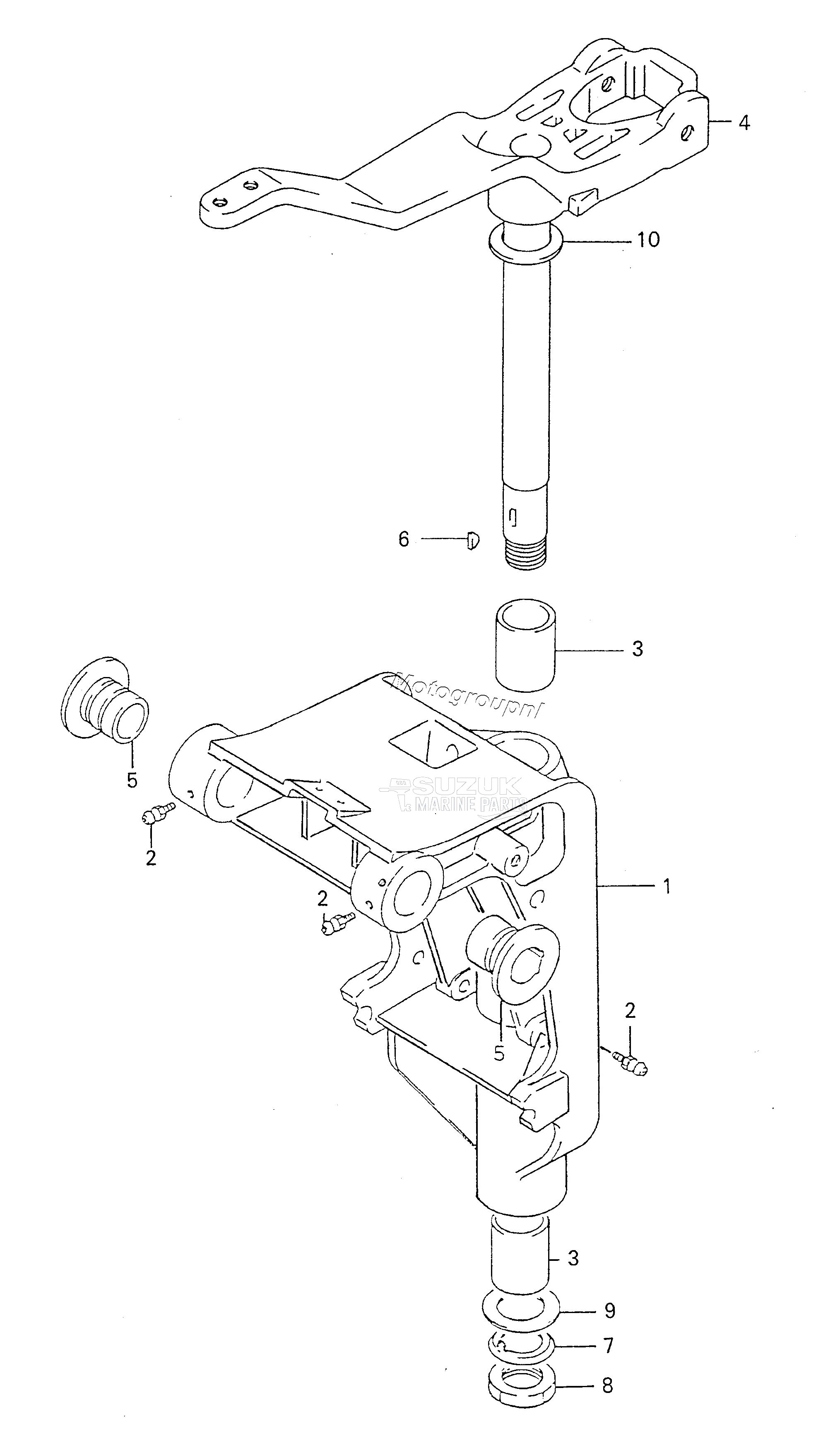 SWIVEL BRACKET (DT50ATC)