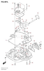 DF200Z From 20002Z-710001 (E01 E40)  2017 drawing ENGINE HOLDER (DF250Z:E01)