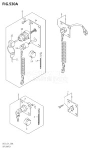 02001F-780001 (2007) 20hp E01-Gen. Export 1 (DF20RK7  DF20RK8) DF20 drawing OPT:SWITCH