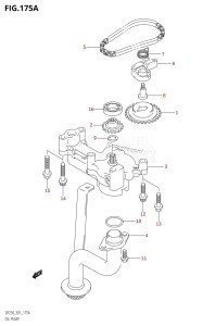 DF250Z From 25001Z-980001 (E01 E40)  2009 drawing OIL PUMP