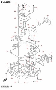 DF250A From 25003P-040001 (E01 E03 E40)  2020 drawing ENGINE HOLDER (DF250ATSS)