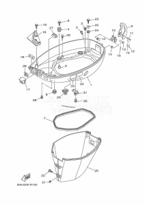 F50DETL drawing BOTTOM-COWLING