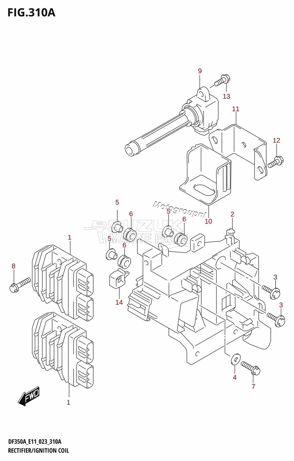 RECTIFIER /​ IGNITION COIL