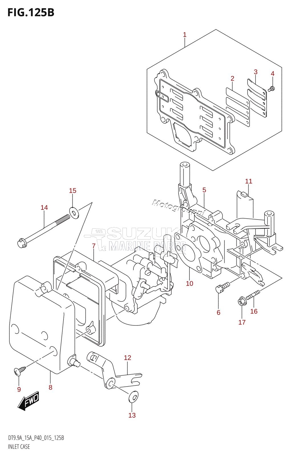 INLET CASE (DT9.9A:P36)