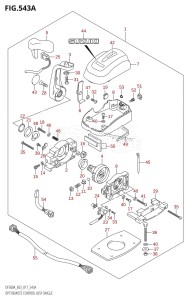 DF300A From 30002P-710001 (E03)  2017 drawing OPT:REMOTE CONTROL ASSY SINGLE