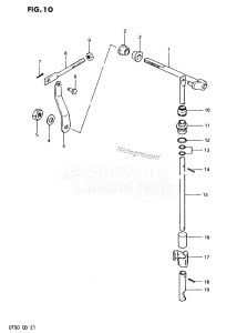 DT50 From 5002-300001 ()  1978 drawing CLUTCH