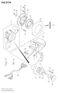 DF150Z From 15002Z-310001 (E01 E40)  2013 drawing OPT:CONCEALED REMOCON (1)