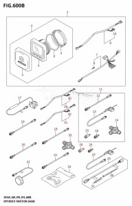 DF25A From 02504F-610001 (P03)  2016 drawing OPT:MULTI FUNCTION GAUGE (DF25AT:P03)