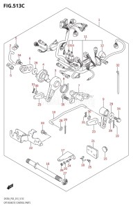 DF15A From 01504F-310001 (P03)  2013 drawing OPT:REMOTE CONTROL PARTS (DF20A:P03)