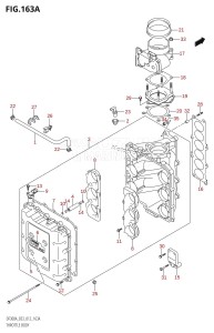 DF300A From 30002P-210001 (E03)  2012 drawing THROTTLE BODY