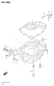 DF50A From 05003F-210001 (E03)  2012 drawing OIL PAN (DF40A,DF50A,DF60A)