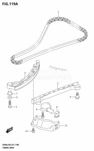 DF60A From 06003F-710001 (E03)  2017 drawing TIMING CHAIN