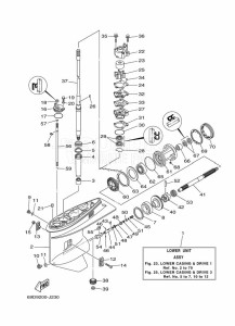 E60HMHDL drawing LOWER-CASING-x-DRIVE-1