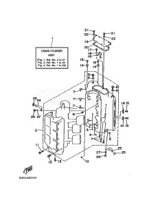 L150F drawing CYLINDER-AND-CRANKCASE-1-1